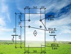 Headstone mounting